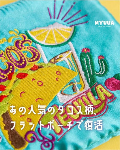 MYUUA MEXICO タコス フラットポーチ