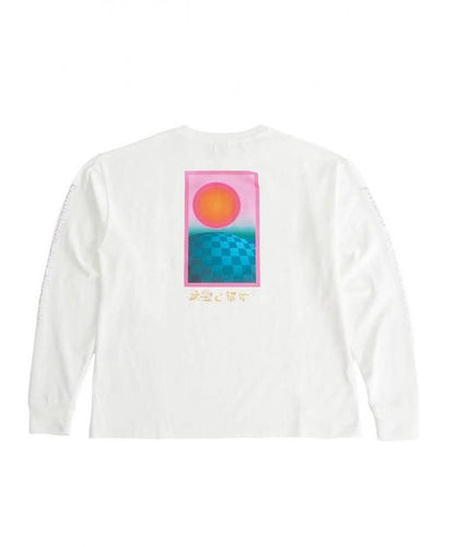 MYUUA HANAFUDA 花札 ロンT WHITE