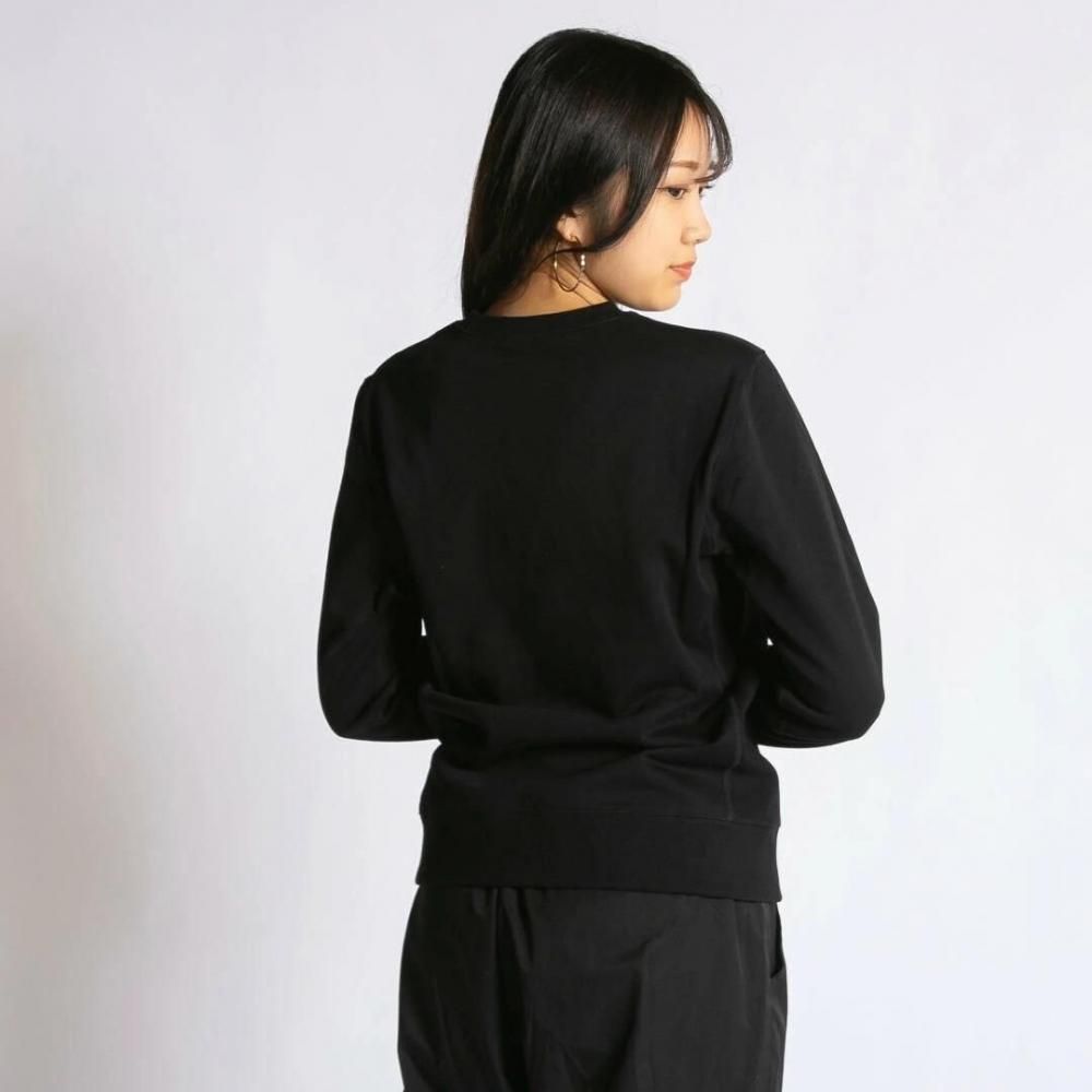 MYUUA ATAMI 熱海ビーチ 刺繍スウェット BLACK