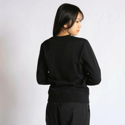 MYUUA ATAMI 熱海ビーチ 刺繍スウェット BLACK