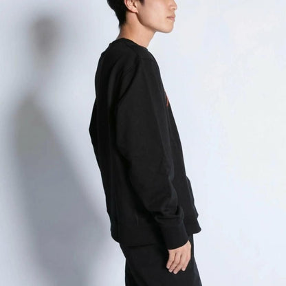 MYUUA ATAMI 熱海ビーチ 刺繍スウェット BLACK