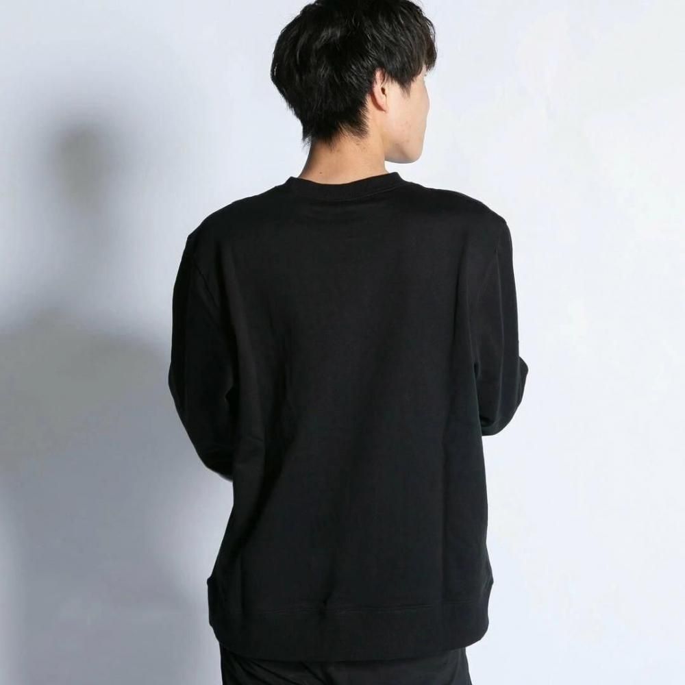 MYUUA ATAMI 熱海ビーチ 刺繍スウェット BLACK