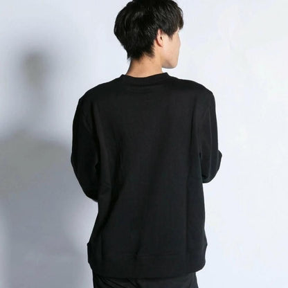 MYUUA ATAMI 熱海ビーチ 刺繍スウェット BLACK
