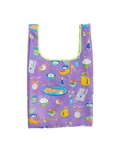 MYUUA ECOCORO エコバッグ JAPAN 鮭定食 SMALL（スモール）