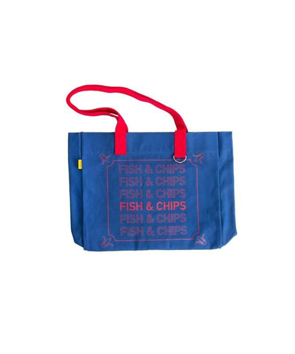 MYUUA BOX トートバッグ UK フィッシュ＆チップス