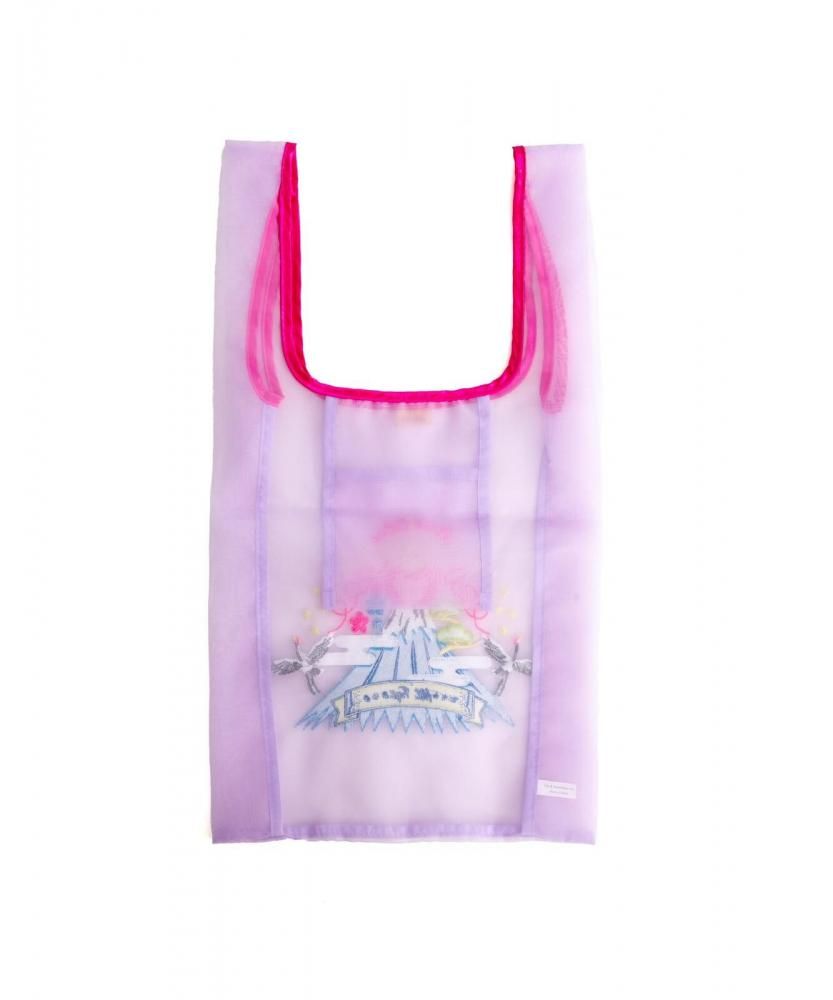 MYUUA JAPAN 富士山 シアートートバッグ PURPLE