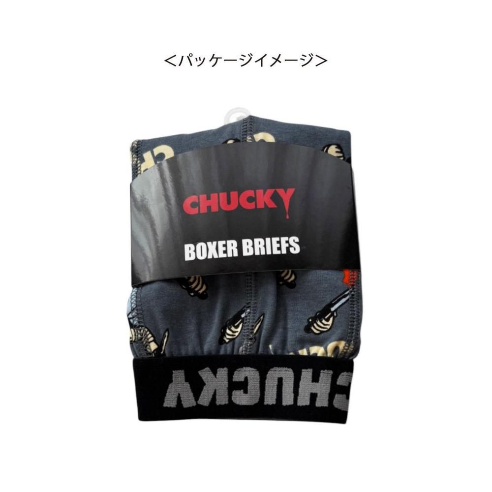 チャイルド・プレイ CHUCKY 凶器総柄 ボクサーパンツ