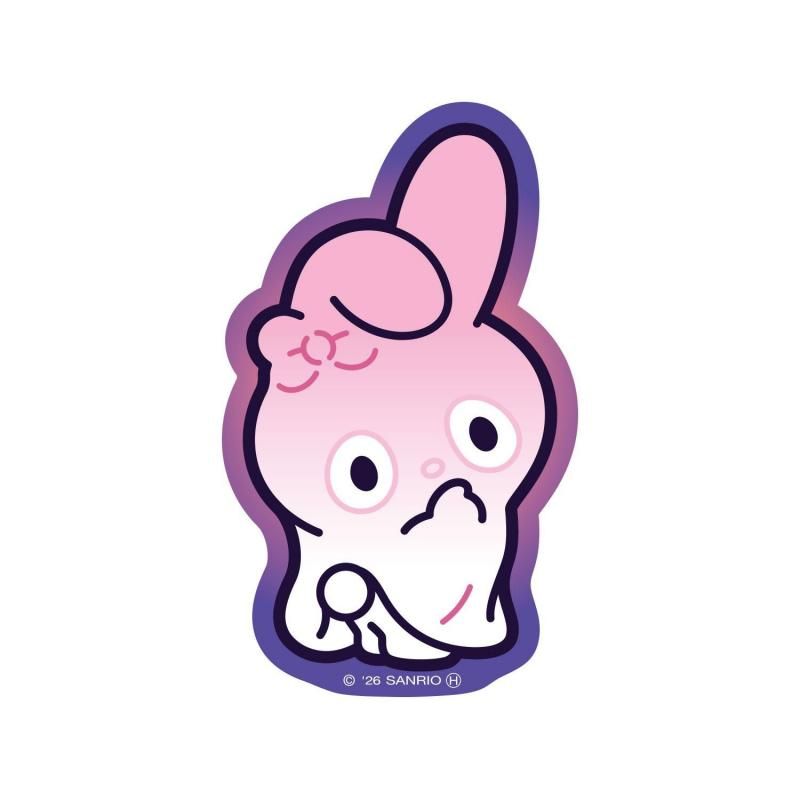 サンリオキャラクターズ 蓄光ステッカー マイメロディ おばけ