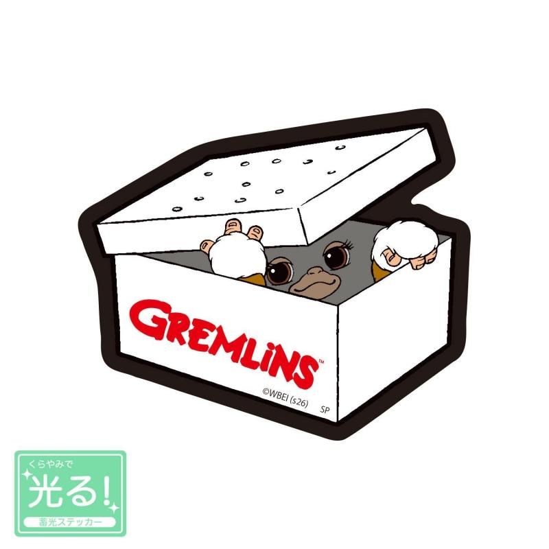GREMLINS グレムリン 蓄光ステッカー 箱