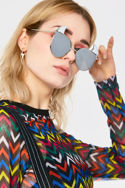 JAWBREAKER Devil Inside Shades in Silver SILVER