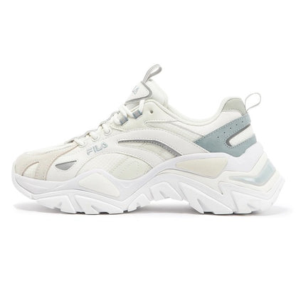FILA フィラ INTERATION LIGHT イントレーションライト 厚底スニーカー ユニセックス ストリート BRIGHT WHITE×COOL GR
