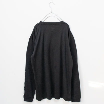 FILA Basketball Crew Neck Long T-Shirt BLACK