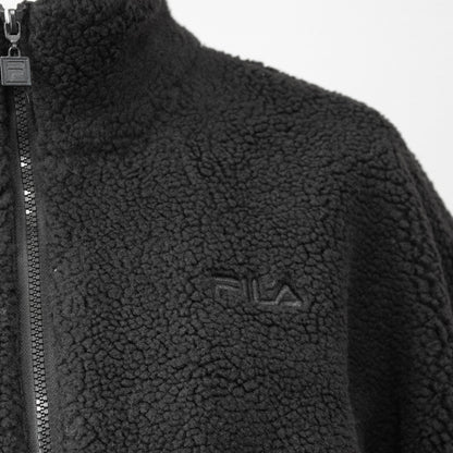 FILA Boa Big Pullover Full Zip Jacket BLACK FM9958