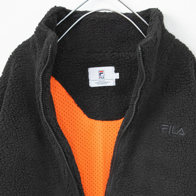 FILA Boa Big Pullover Full Zip Jacket BLACK FM9958