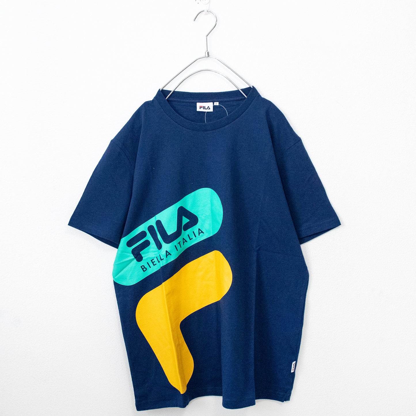 FILA BTS model T-shirt NAVY