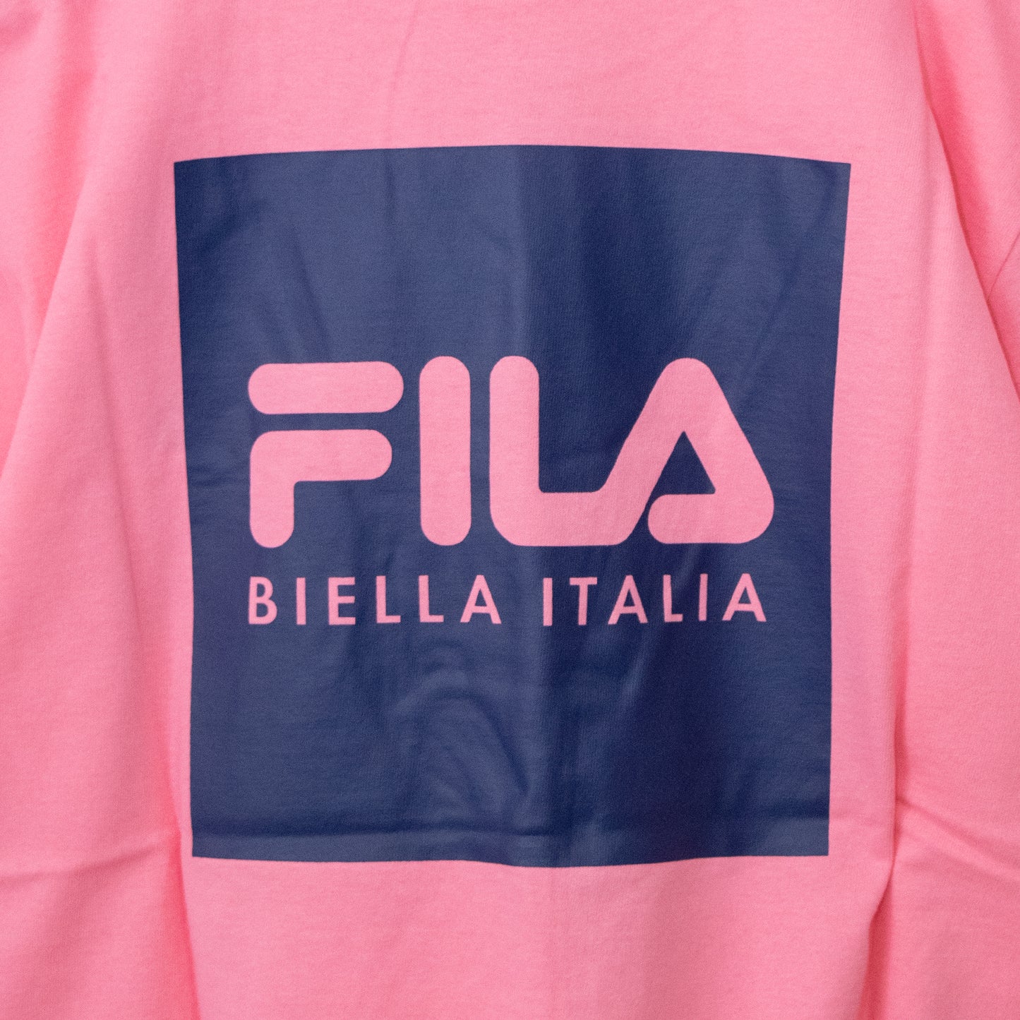 FILA BTS worn model T-shirt PINK