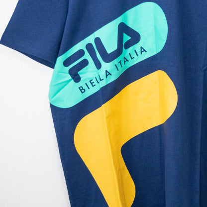 FILA BTS着用モデル Tシャツ NAVY ネイビー