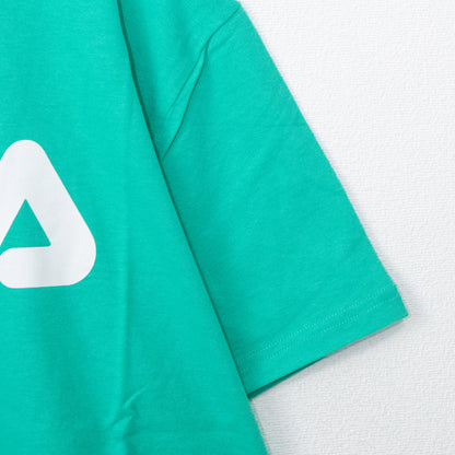 FILA BTS着用モデル Tシャツ Turquoise Blue