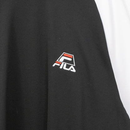 FILA Basketball Crew Neck Long T-Shirt BLACK