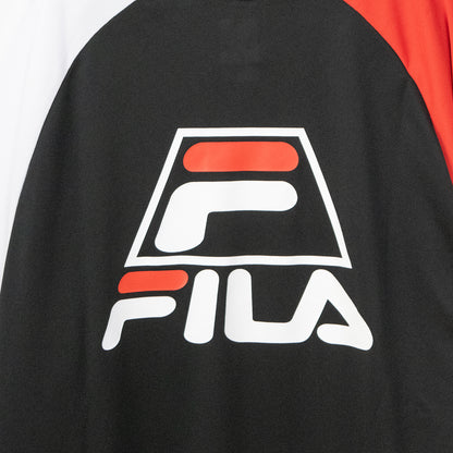 FILA Basketball Crew Neck Long T-Shirt BLACK