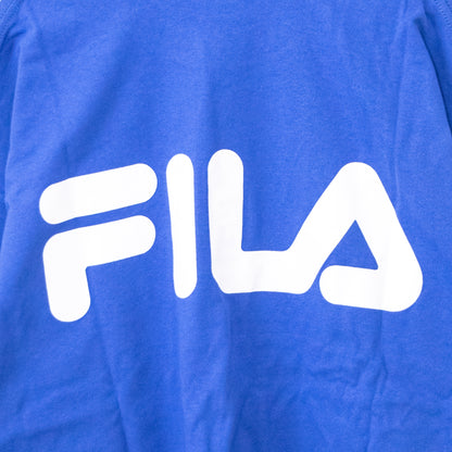 FILA HERITAGE ロゴスリーブ ロンT BLUE FM9807