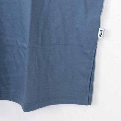 FILA Logo Graphic Short Sleeve T-Shirt BLUE