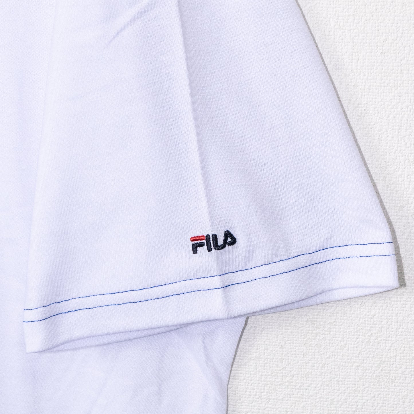 FILA Logo Graphic Short Sleeve T-Shirt WHITE