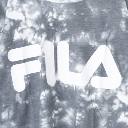 FILA ロゴプリント タイダイ 半袖Tシャツ GRAY グレー