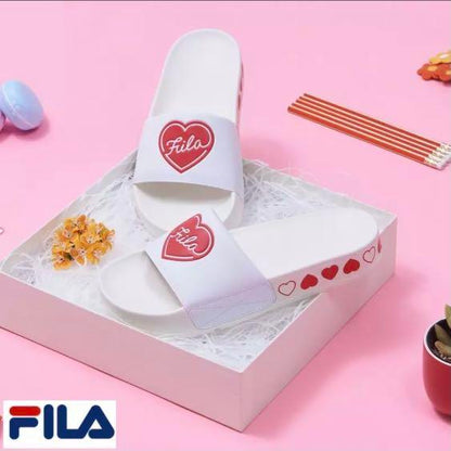 FILA Drifter V-DAY SHINY Slide Sandals PINK 1SM00729