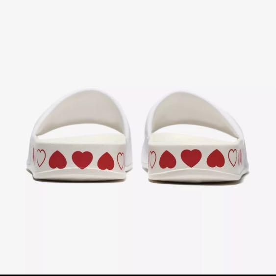 FILA Drifter 21 V-DAY Slide Sandals WHITE 1SM00833D