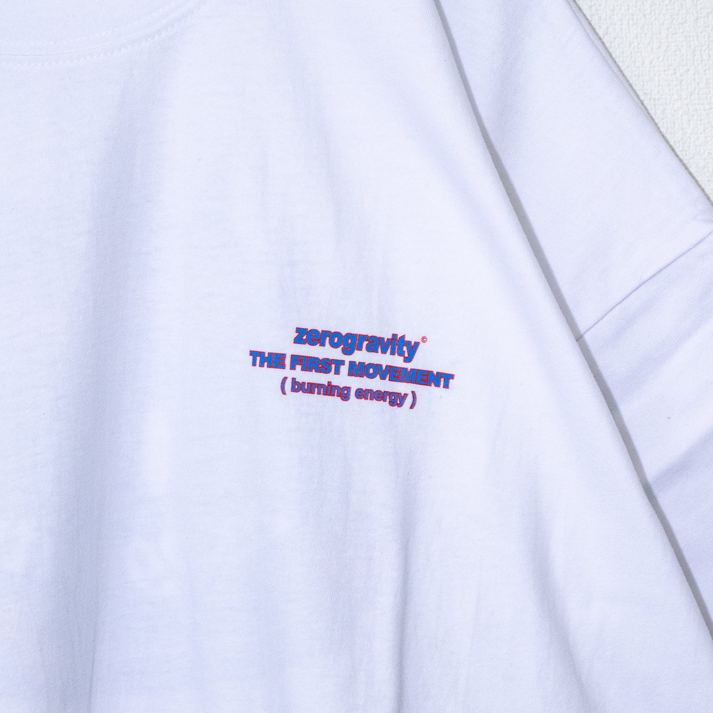 zerogravity short sleeve T-shirt WHITE