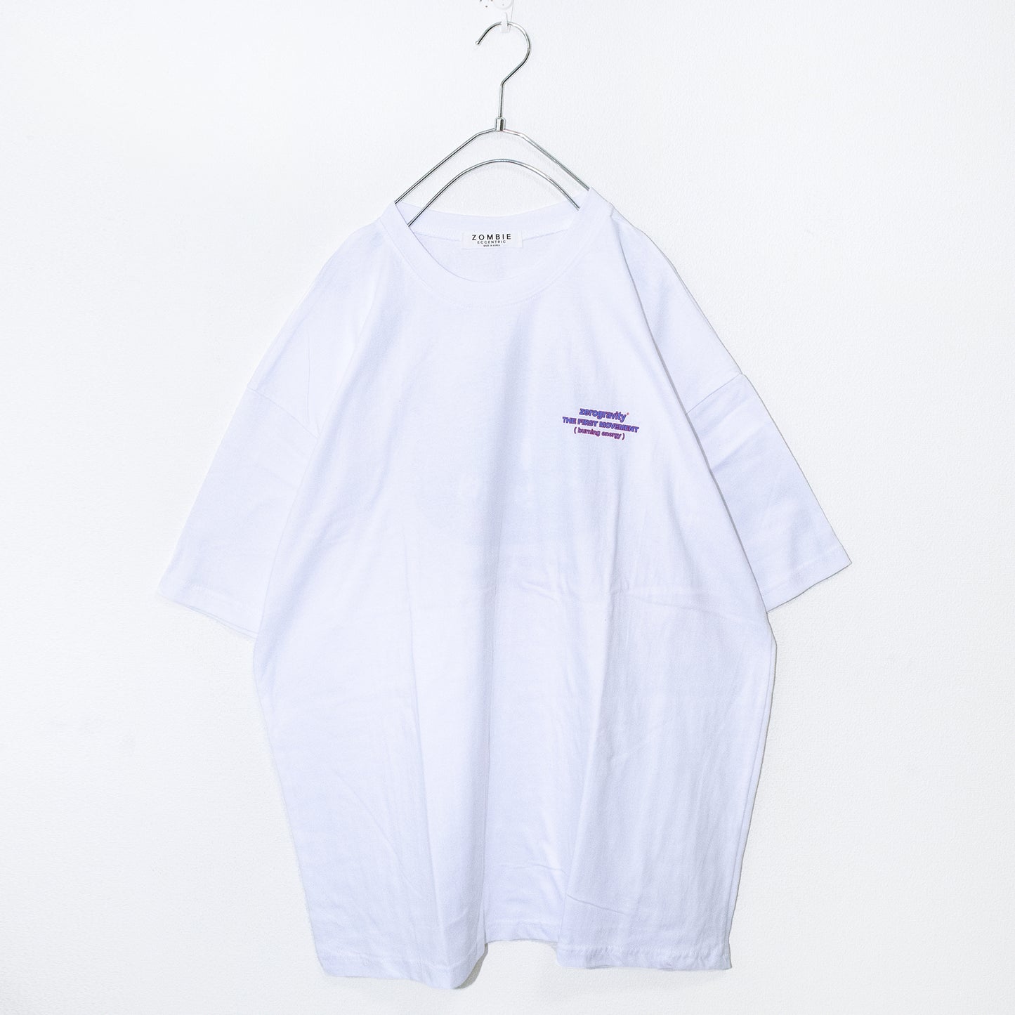 zerogravity short sleeve T-shirt WHITE