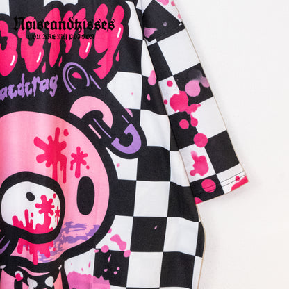 ACDC RAG Check Gloomy Huge T-shirt