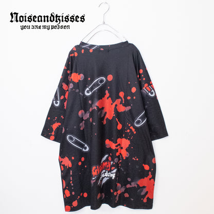 ACDC RAG Dark Gloomy Huge T-shirt BLACK