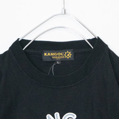 KANGOL Music Circle 半袖Tシャツ BLACK