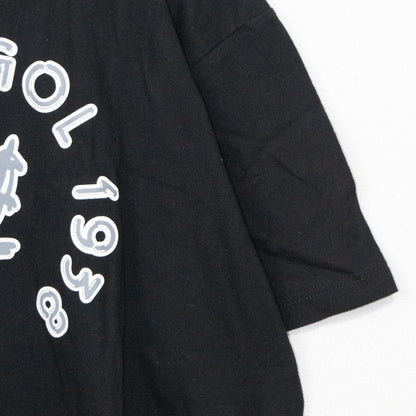 KANGOL Music Circle 半袖Tシャツ BLACK