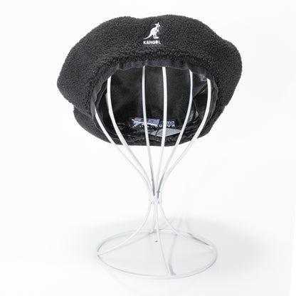 KANGOL PLUSH BERET 107169015 BLACK