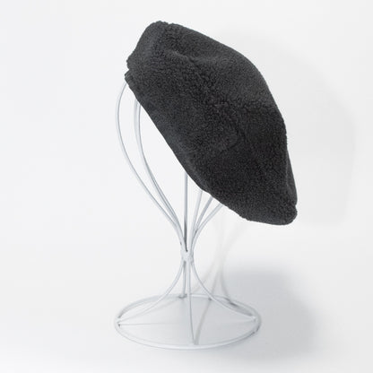 KANGOL PLUSH BERET 107169015 BLACK