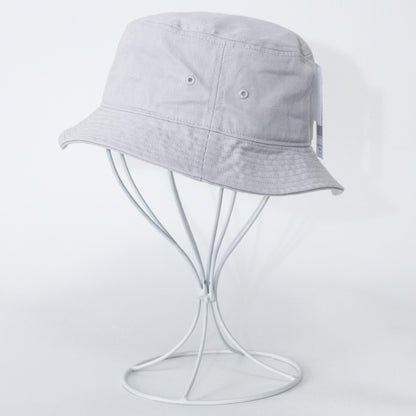 Lee logo embroidered bucket hat GRAY