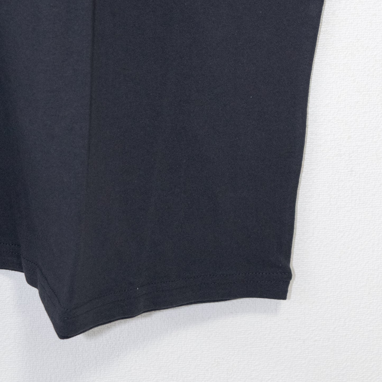 Oval logo short sleeve T-shirt BLACK
