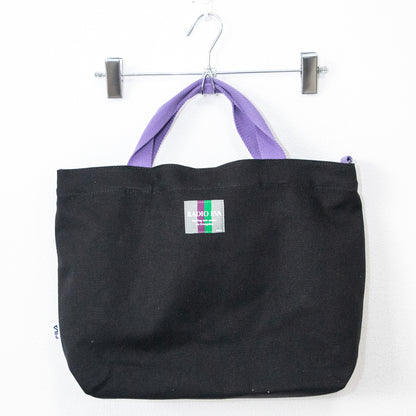 FILA x RADIO EVA Monogram Logo Tote Bag EVANGELION LIMITED BLACK