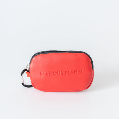 Foldable eco bag with pouch BLACK