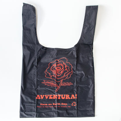 Foldable eco bag with pouch BLACK