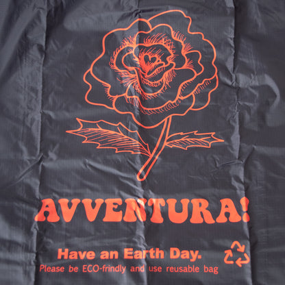 Foldable eco bag with pouch BLACK