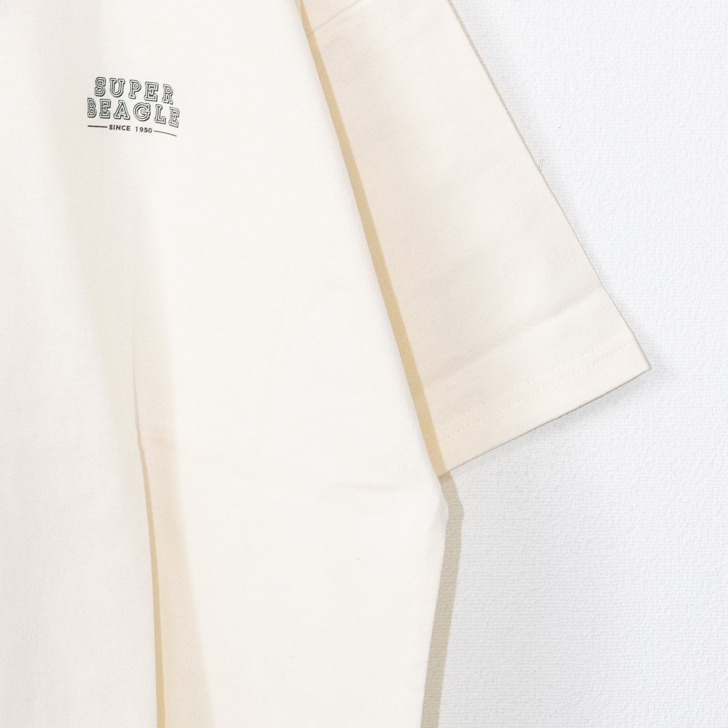 スヌーピー バックプリント オーバーサイズ Tシャツ WHITE