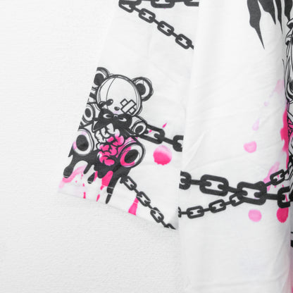 SUNCITY DOLL x ACDC RAG Sweet My Pain ヒュージTシャツ WHITE