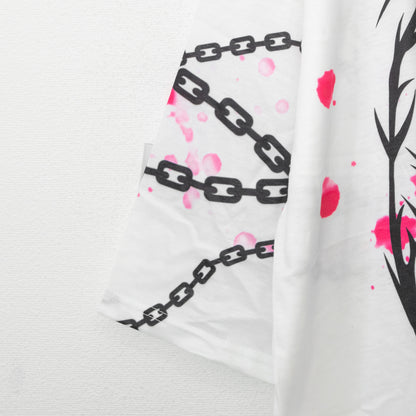 SUNCITY DOLL x ACDC RAG Sweet My Pain ヒュージTシャツ WHITE