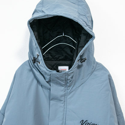 VISION STREET WEAR 中綿 ナイロンワッペンブルゾンジャケット BLUE