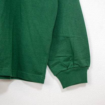 VISION STREET WEAR ヘビーウェイトサテンワッペントレーナー GREEN グリーン 緑