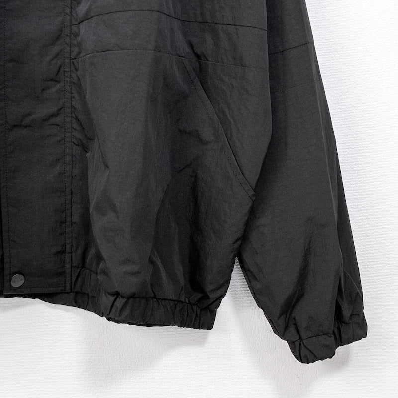 VISION STREET WEAR Vintage Patch Nylon Blouson Jacket BLACK